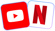 YouTube + Netflix 組合