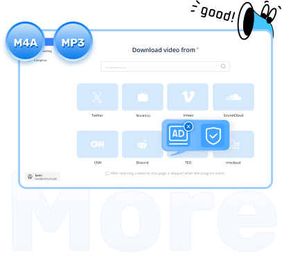 Download Video from More Sites