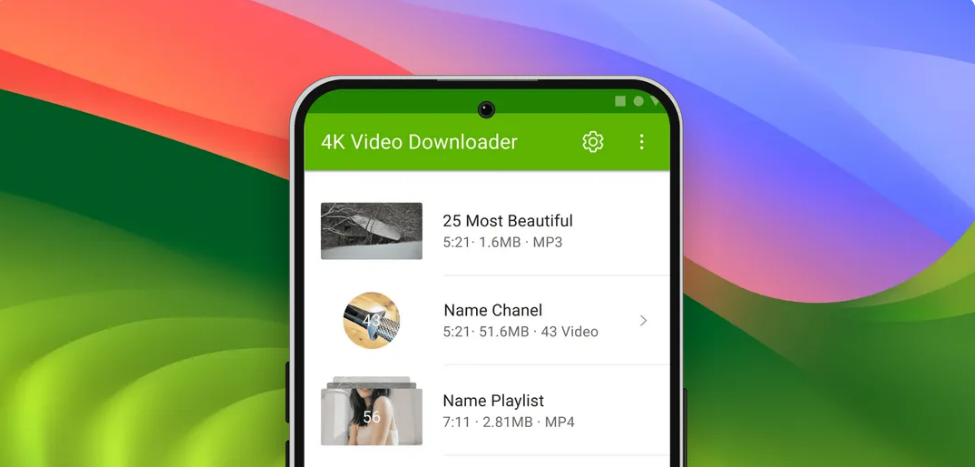 4K Video Downloader 手機網頁影片下載 APP