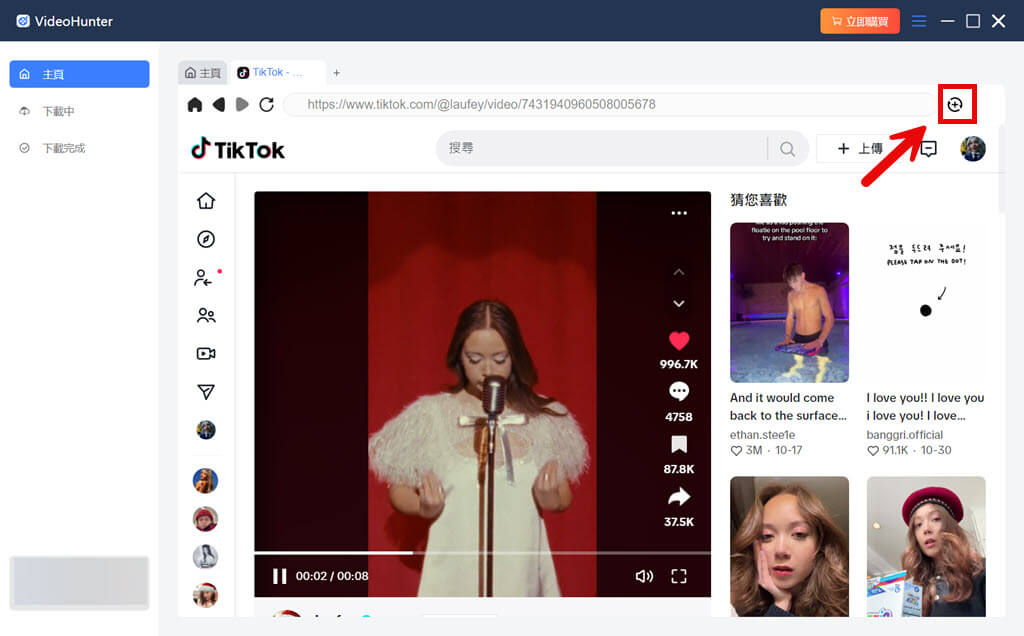 VideoHunter 解析抖音影片