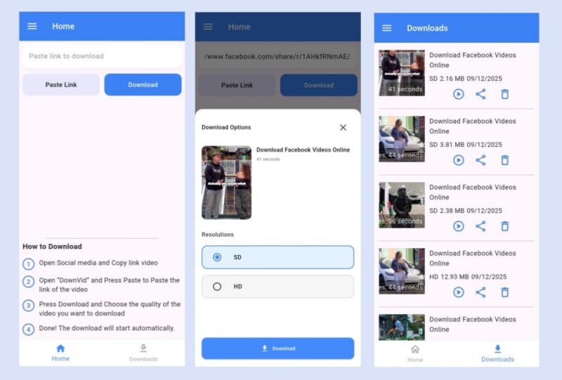 安卓 APP 下載 Facebook Reels