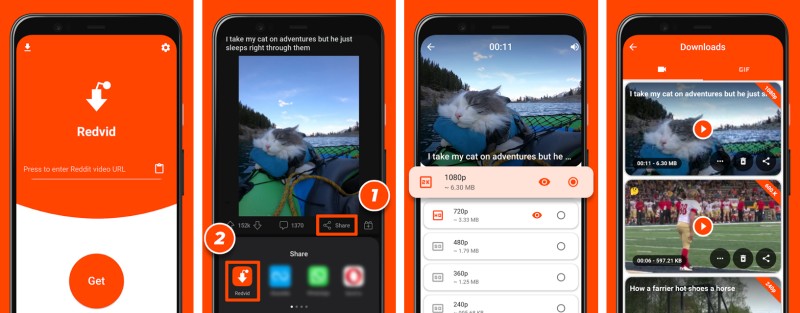 Android 下載 Reddit 影片