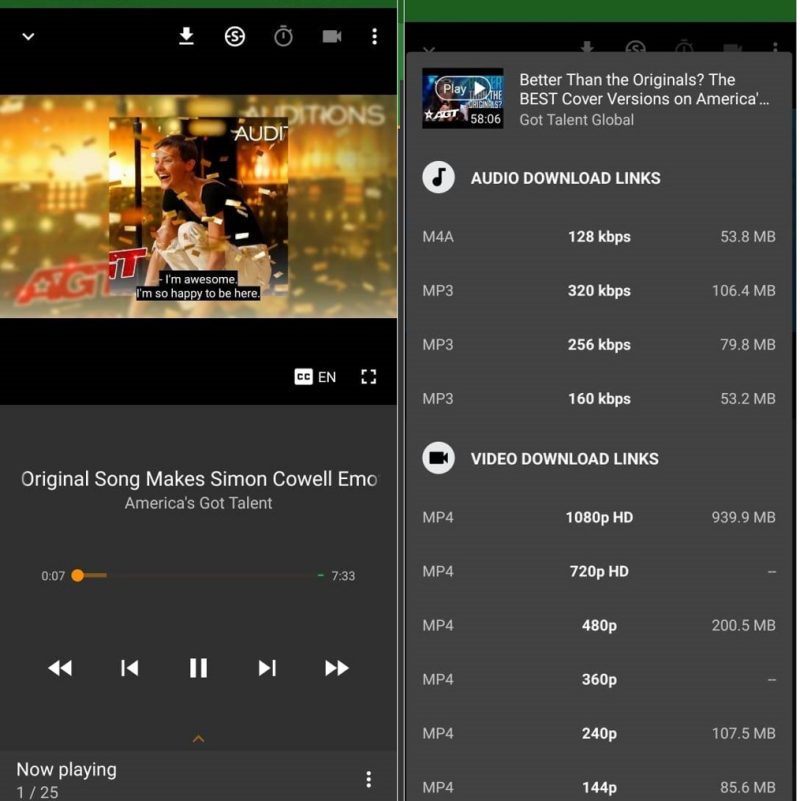 Android YMusic 手機轉檔 YT MP3