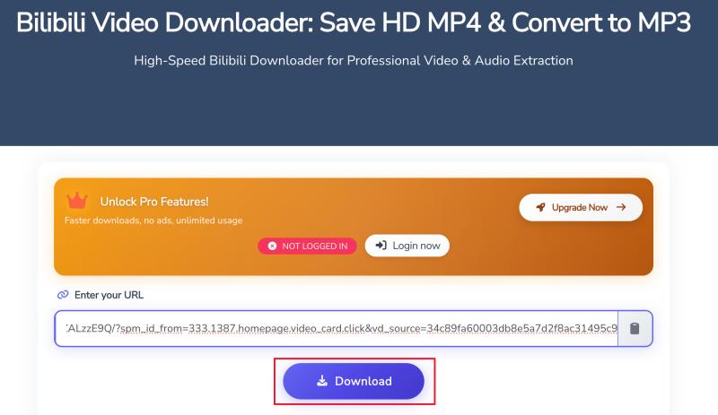 BraveDown 將 Bilibili 轉 MP3