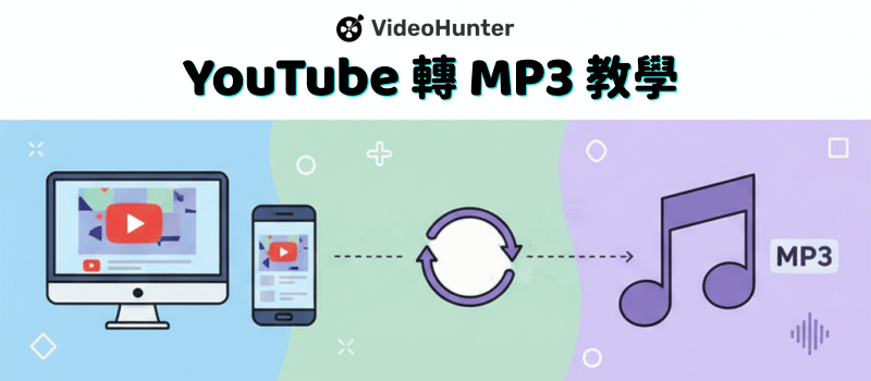 YouTube 轉 MP3 教學