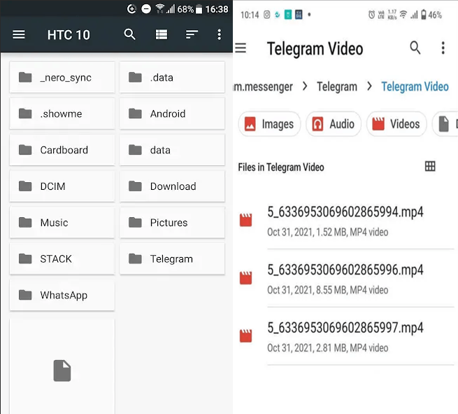 Telegram 影片下載手機