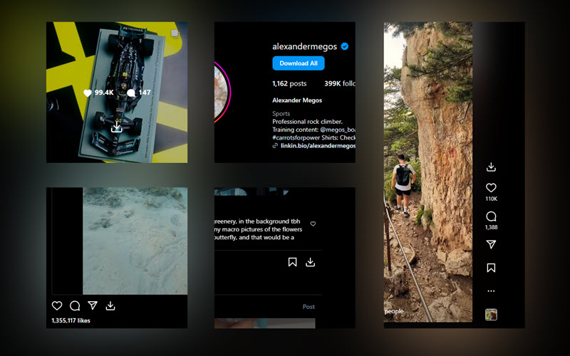 外掛程式在電腦下載 IG 照片