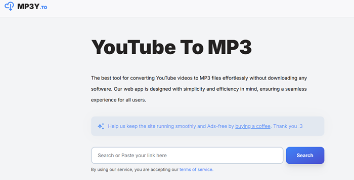 MP3Y YouTube 轉檔器