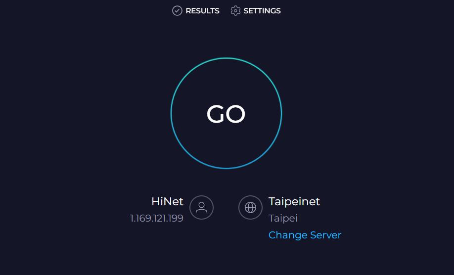 Speedtest 檢查網路