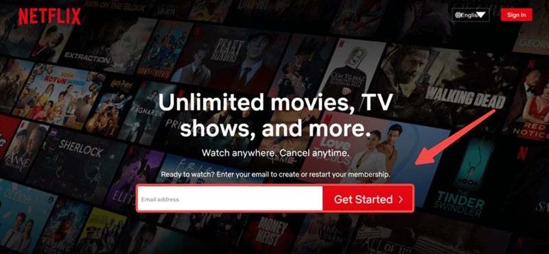 註冊土耳其的 Netflix 帳號