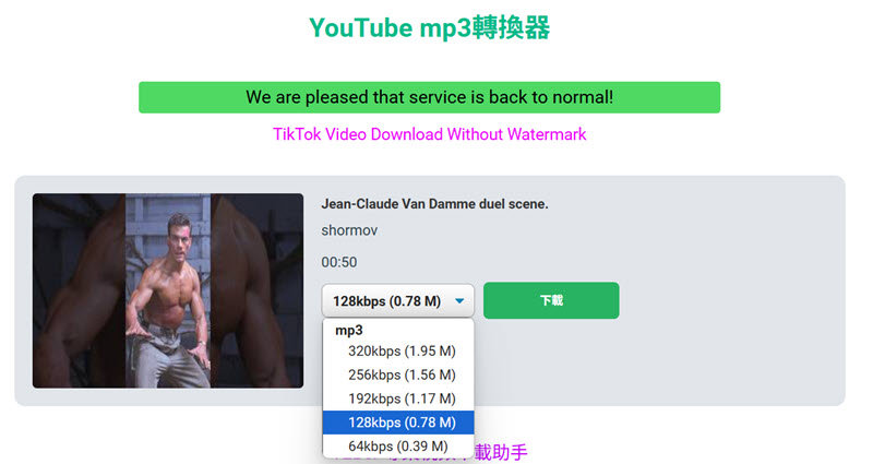 Y2dl 無毒轉檔 YT MP3