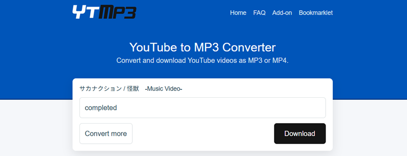 YTMP3 轉檔下載 YT MP3